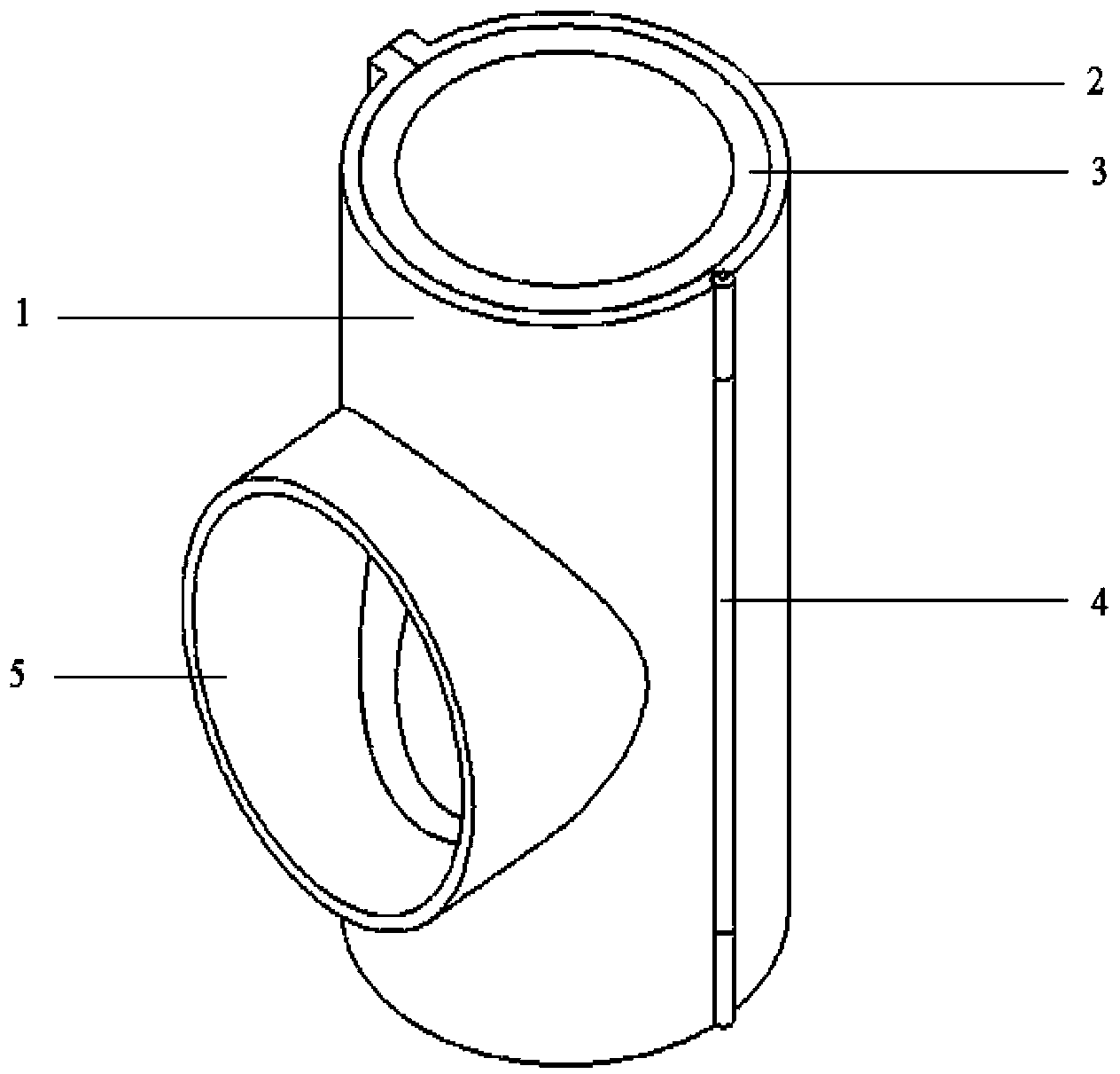 wrap-around connector