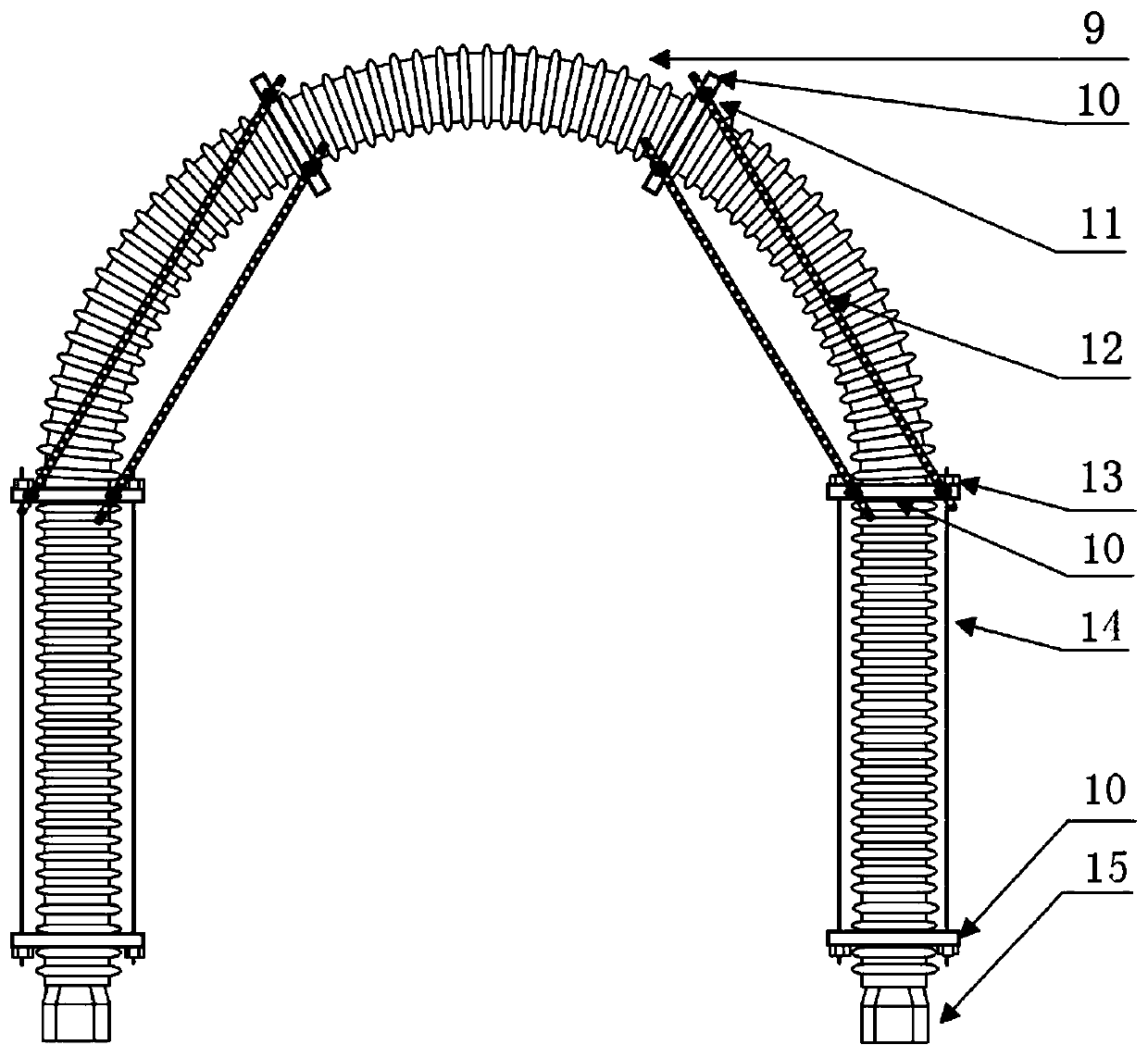 A pulse tube refrigerator equipped with an adjustable bellows type inertial tube