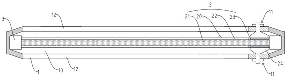 Urine trypsinogen-2 detection kit, adapted detection device and detection method