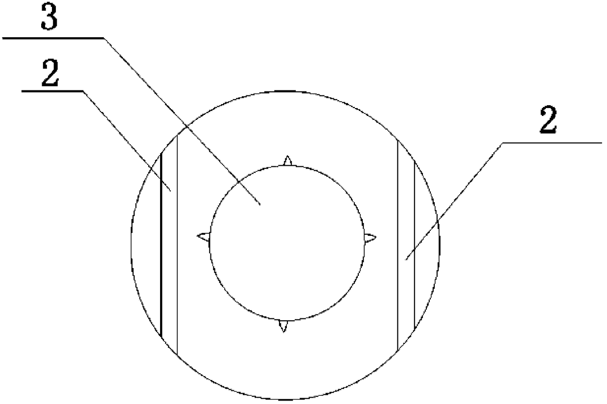 Foundation pit pumping device