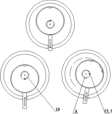 Rotary swinging oven and method thereof