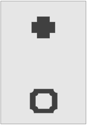 A photolithographic overlay mark and its preparation method