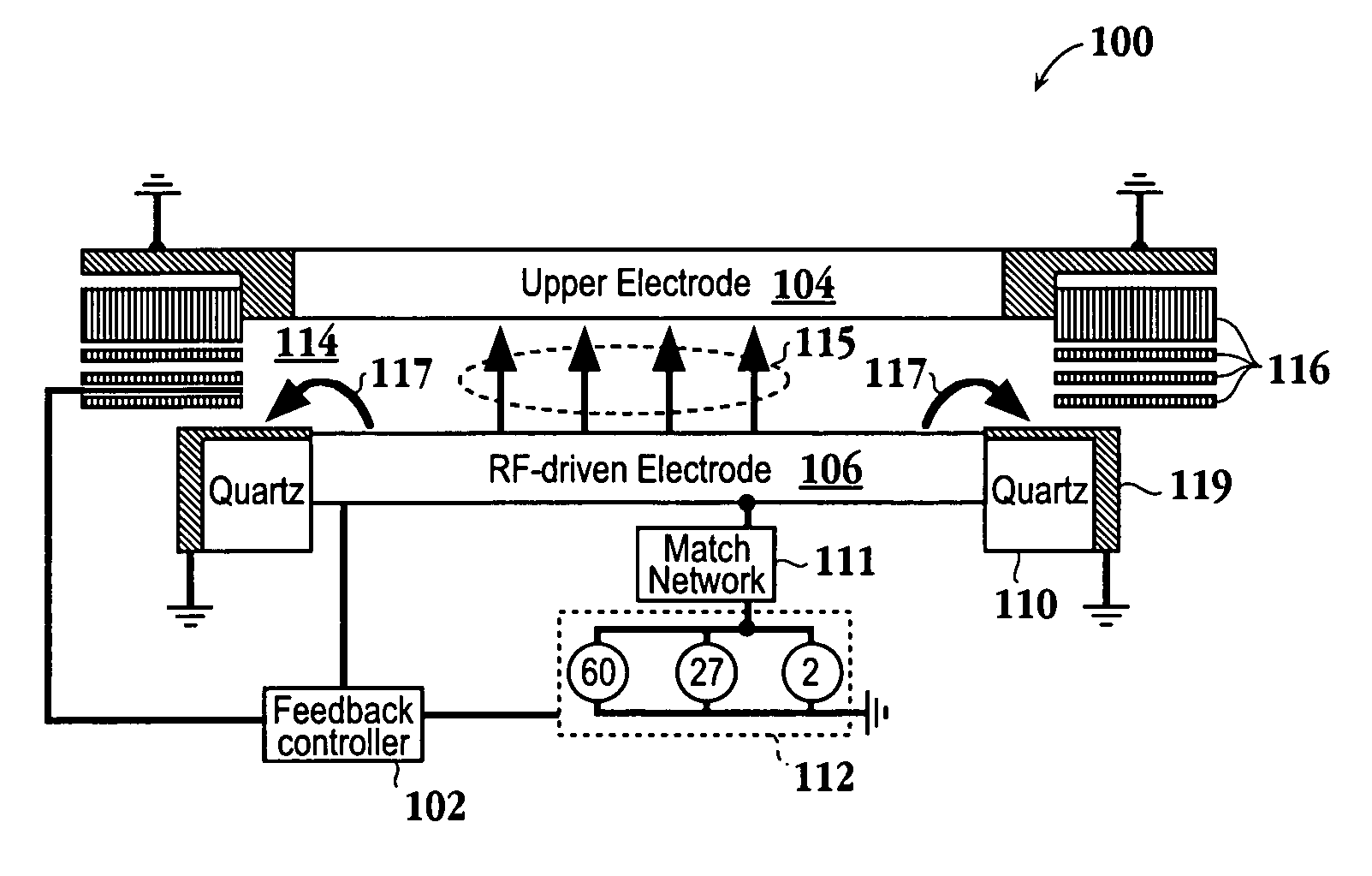 Apparatus and method for controlling etch uniformity