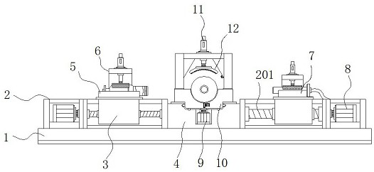 Automobile silencer welding device capable of detecting air leakage