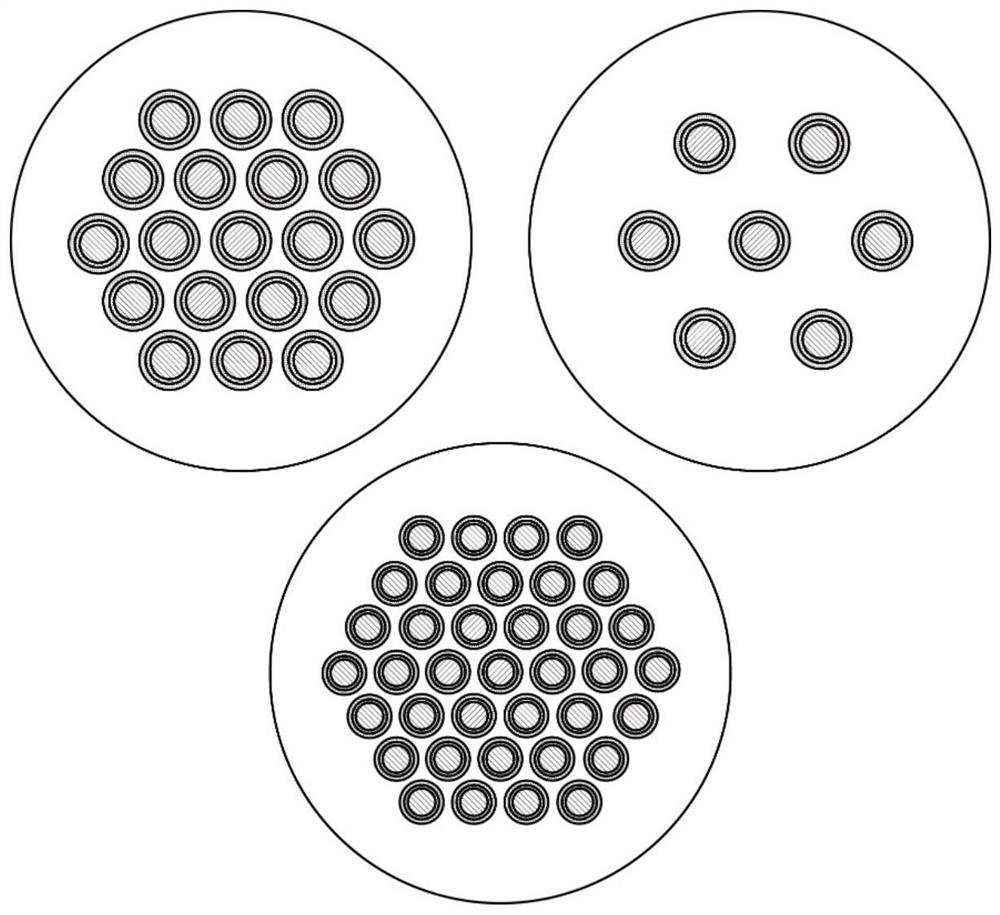 A low-crosstalk weak-coupling space-division multiplexing optical fiber