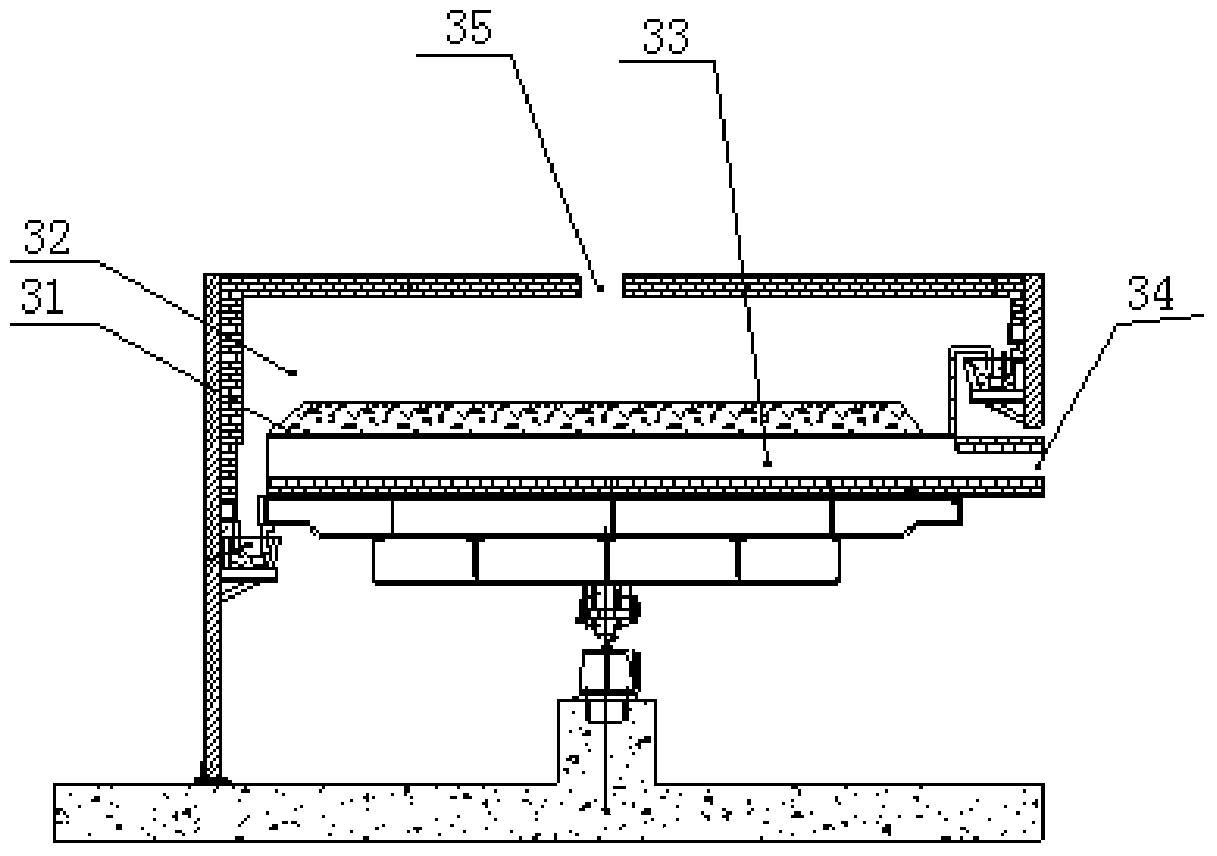 Organic waste pyrolysis system and pyrolysis method