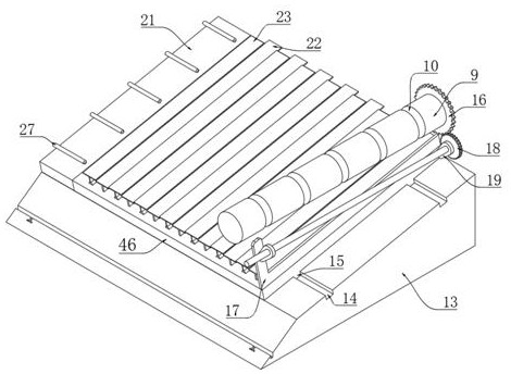 A processing device for galvanized wire and its processing technology