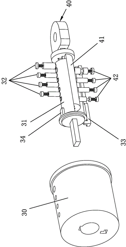 Dual-lock-pin mutual control and decoding method of lockset