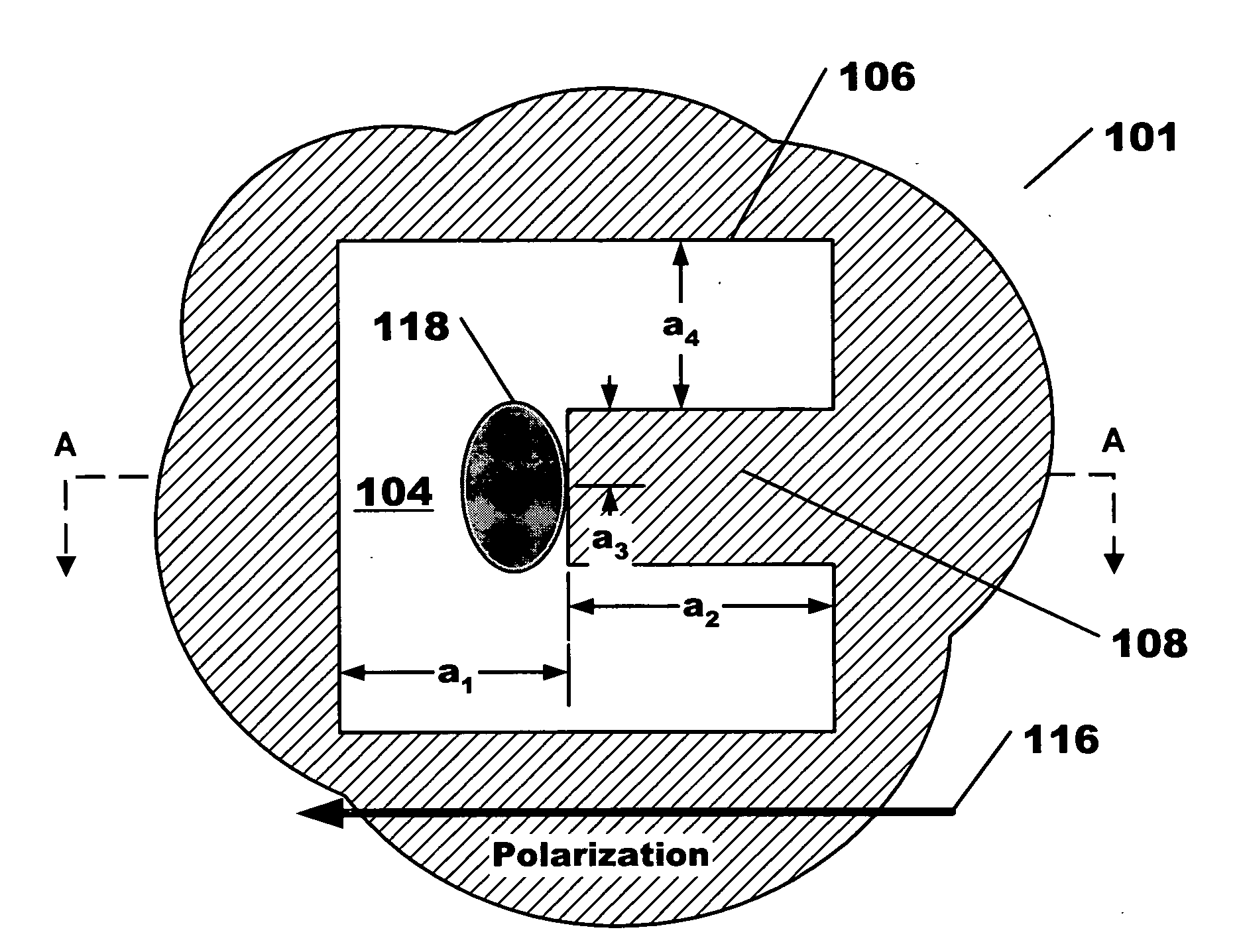 Optimized ridge apertures for thermally assisted magnetic recording