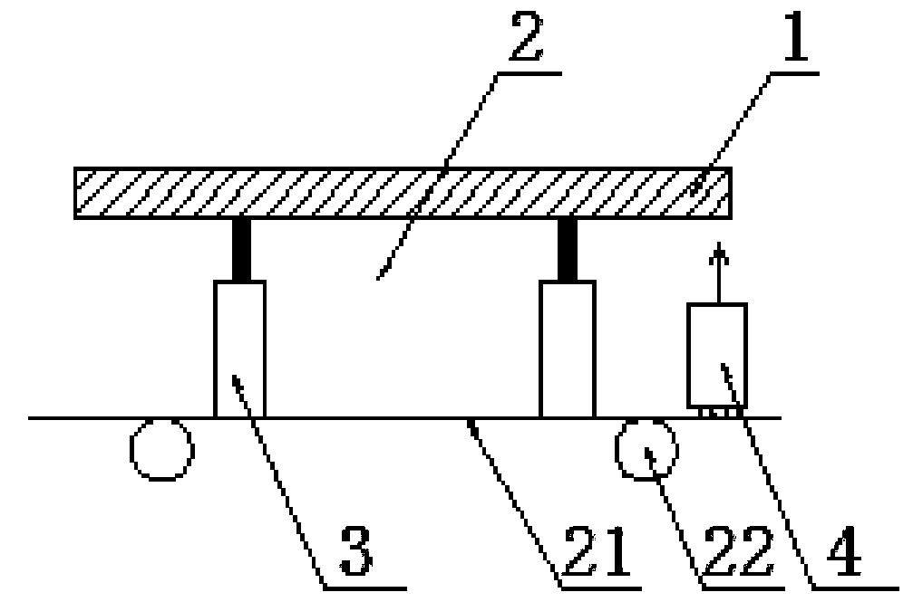 Electrostatic spraying device and method for supersized plate-shaped steel structure