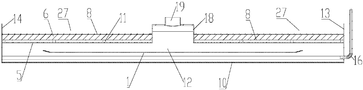 Oil separation device, condenser and refrigeration device