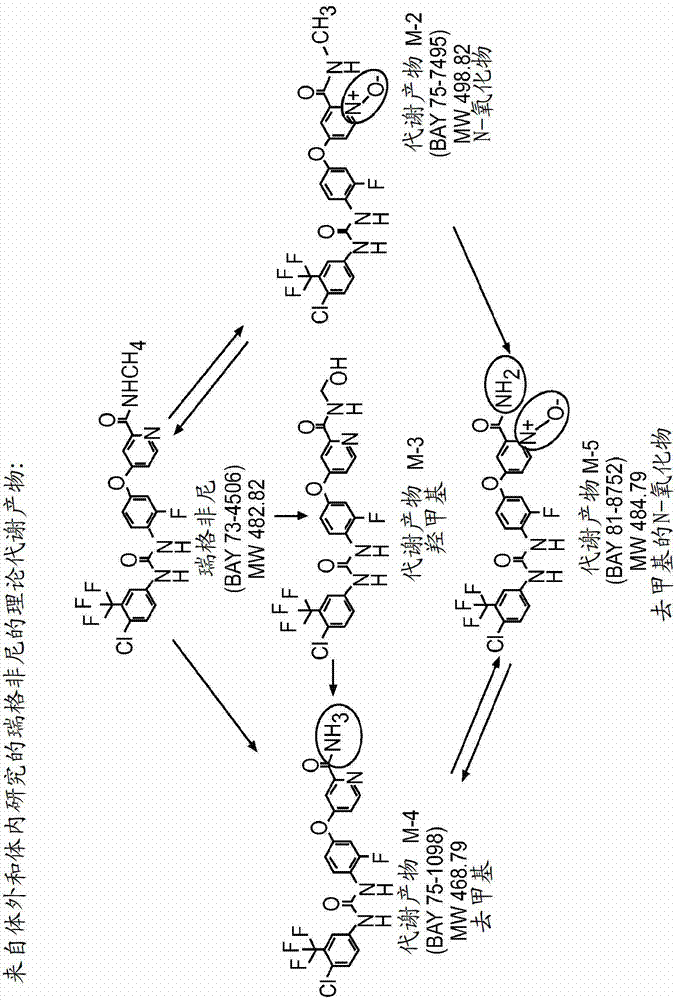 Synthetic metabolites of fluoro substituted omega-carboxyaryl diphenyl urea for the treatment and prevention diseases and conditions