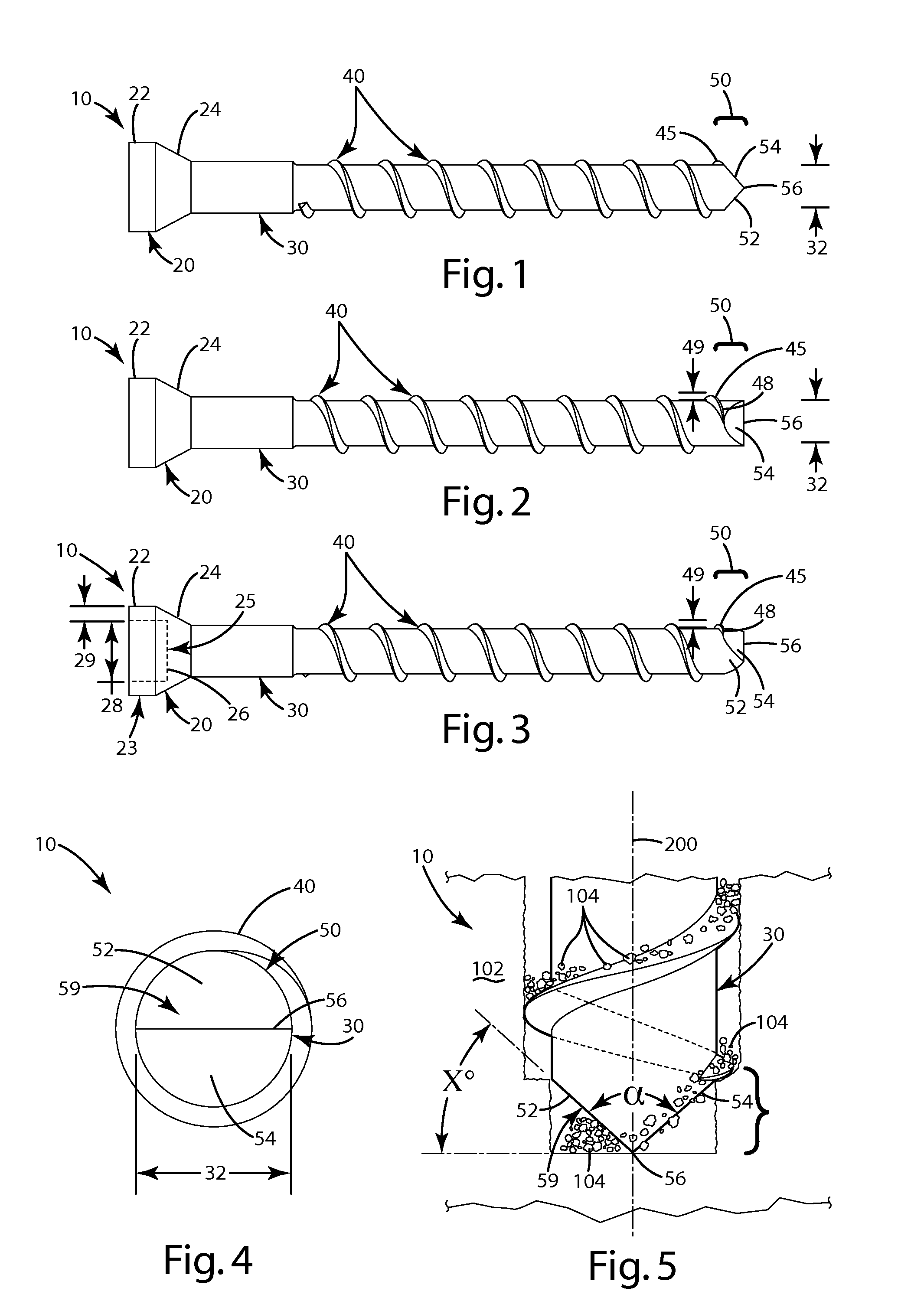Fastener, installation tool and related method of use