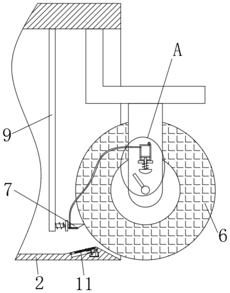 Laser welding device for high-strength steel structure assembly