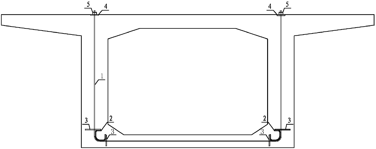 A Concrete Box Girder Transverse Prestressed Structure