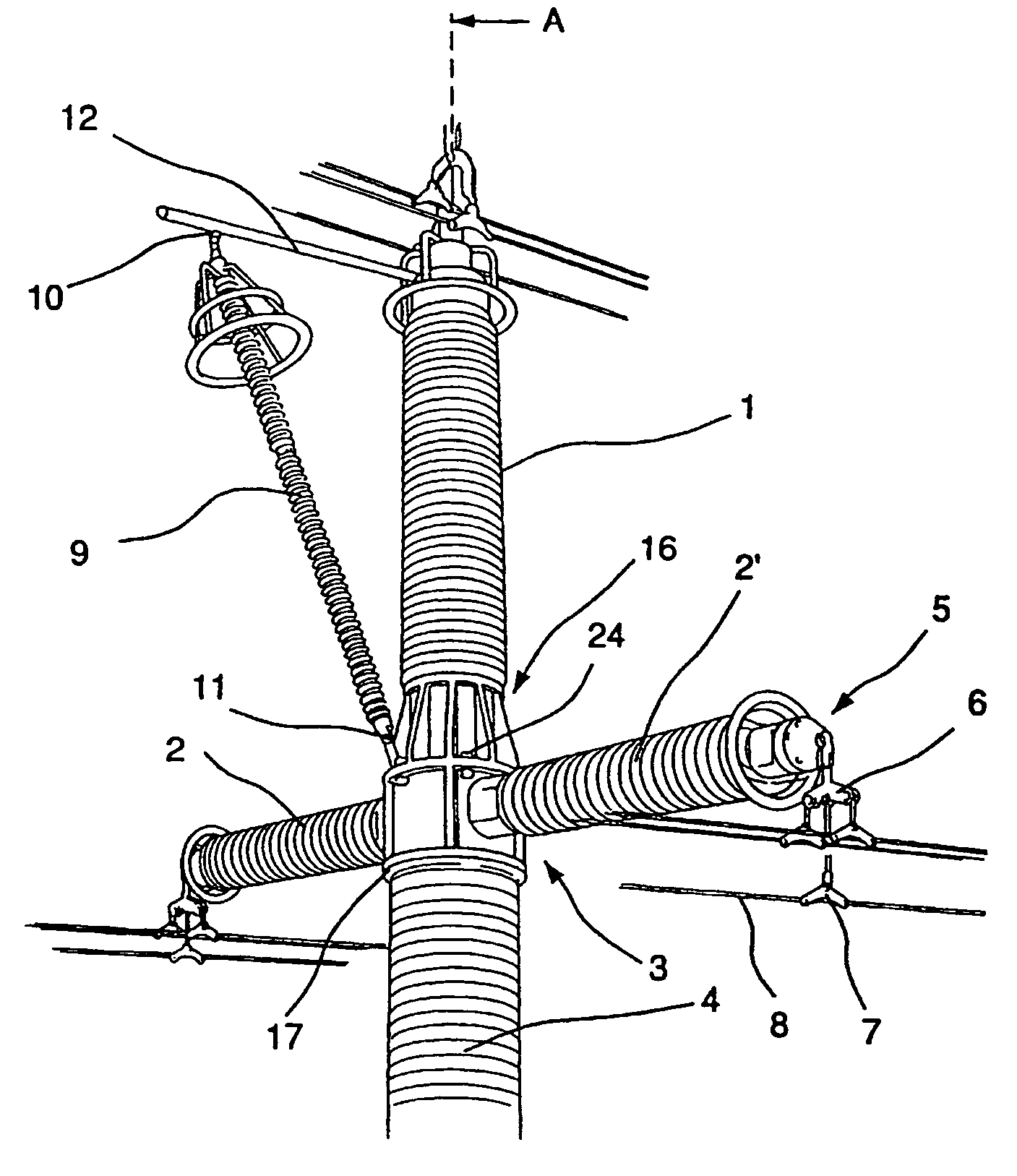 Pole-top insulator