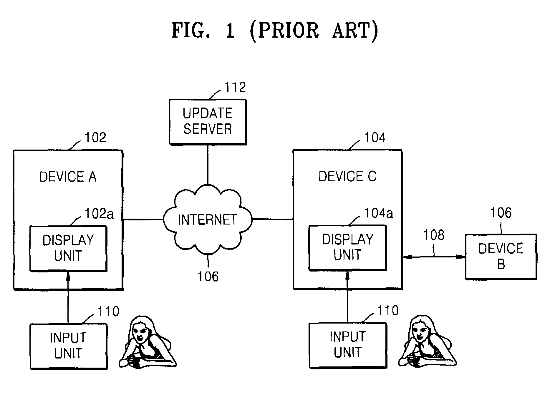 Method of and apparatus for updating software of network device