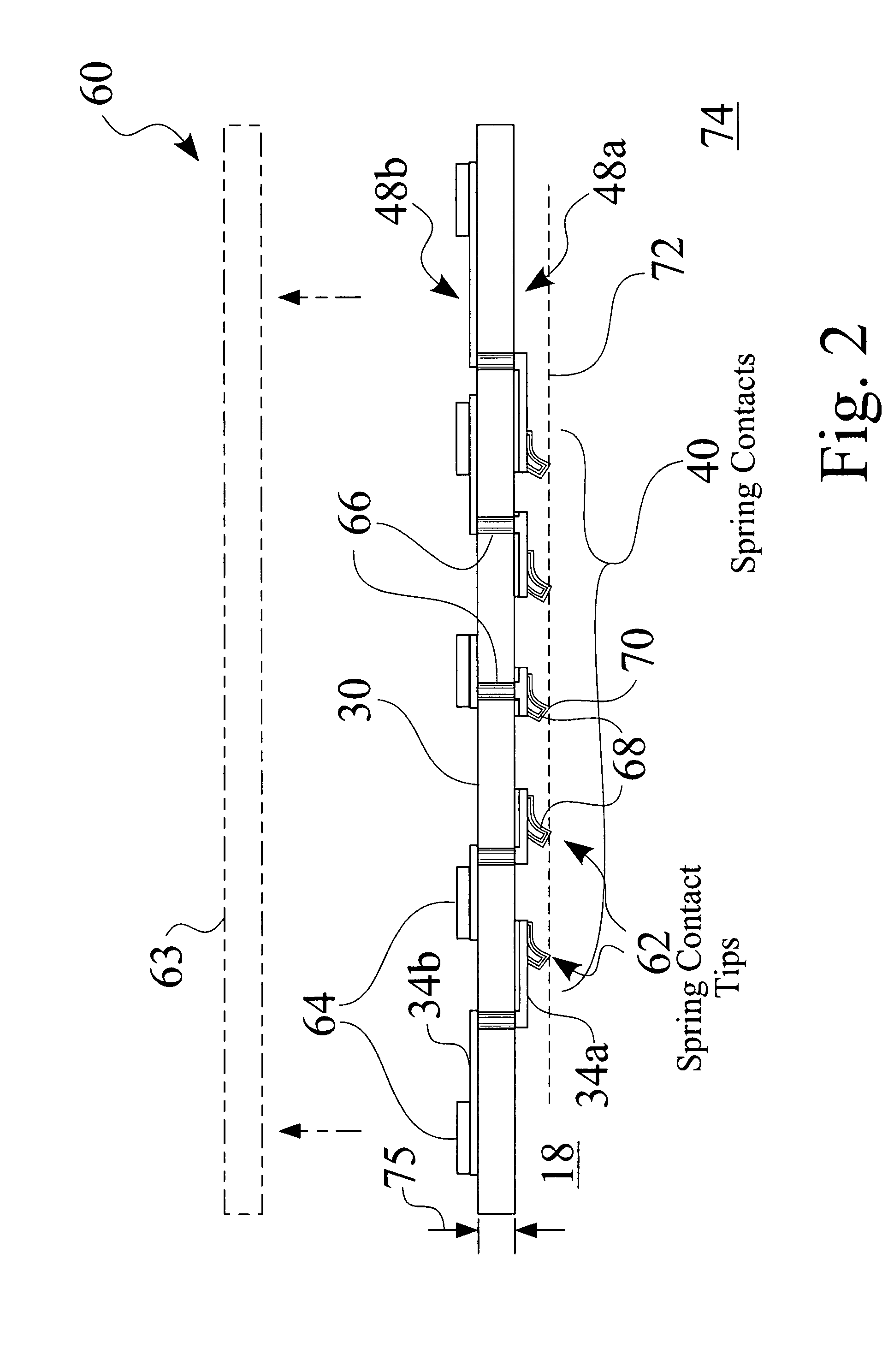 High density interconnect system for IC packages and interconnect assemblies