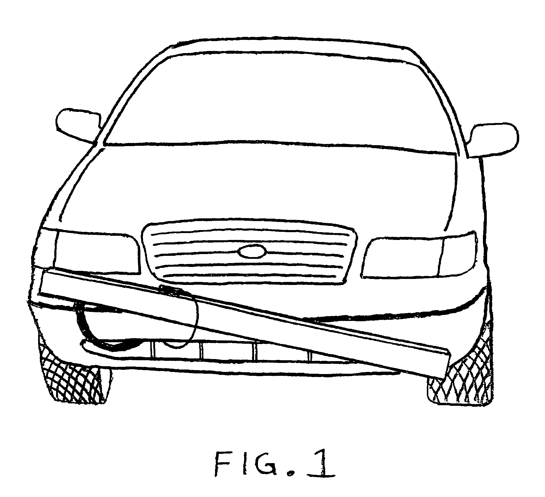 Mobile, retractile, lateral deploying, vehicle disablement device