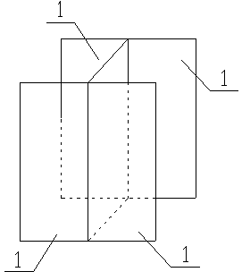 Foundation pit supporting structure of underground continuous wall and construction method for foundation pit supporting structure