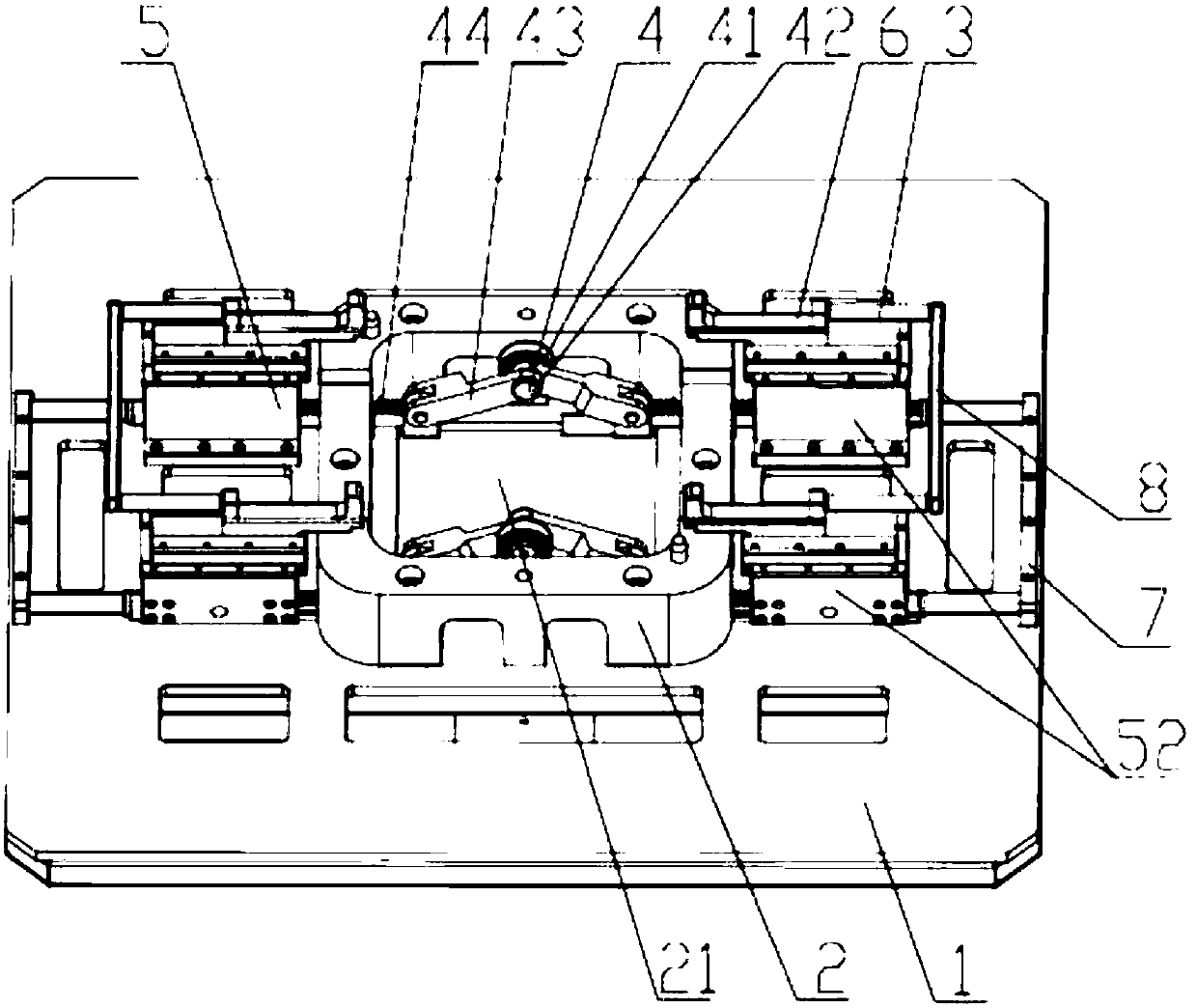 Positioning device for gear mechanism