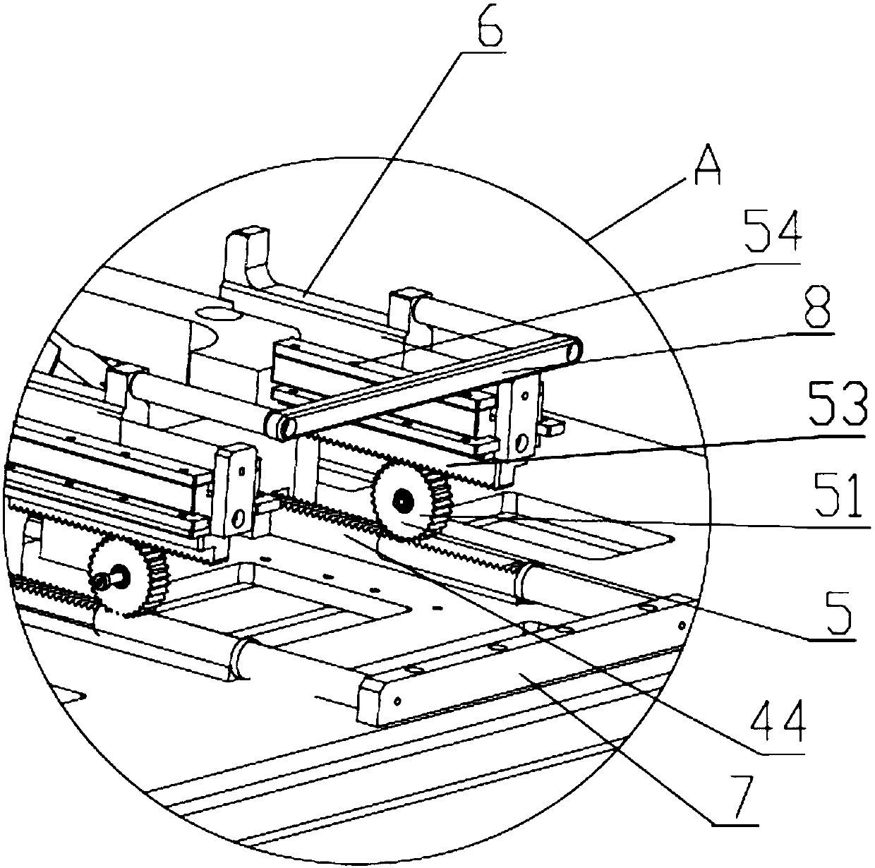 Positioning device for gear mechanism