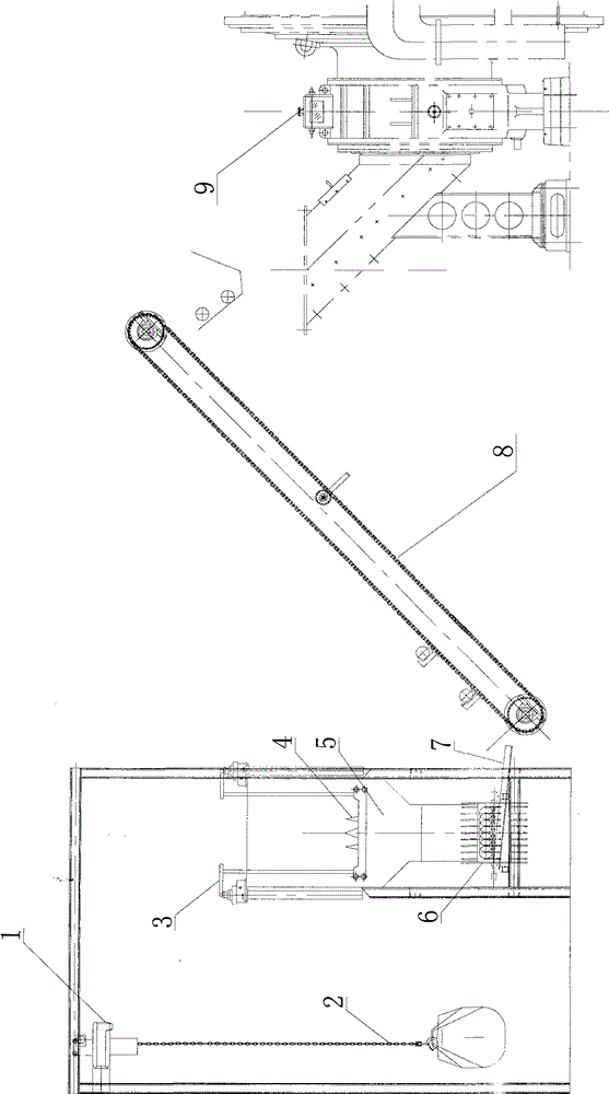 A ball mill automatic ball loading machine