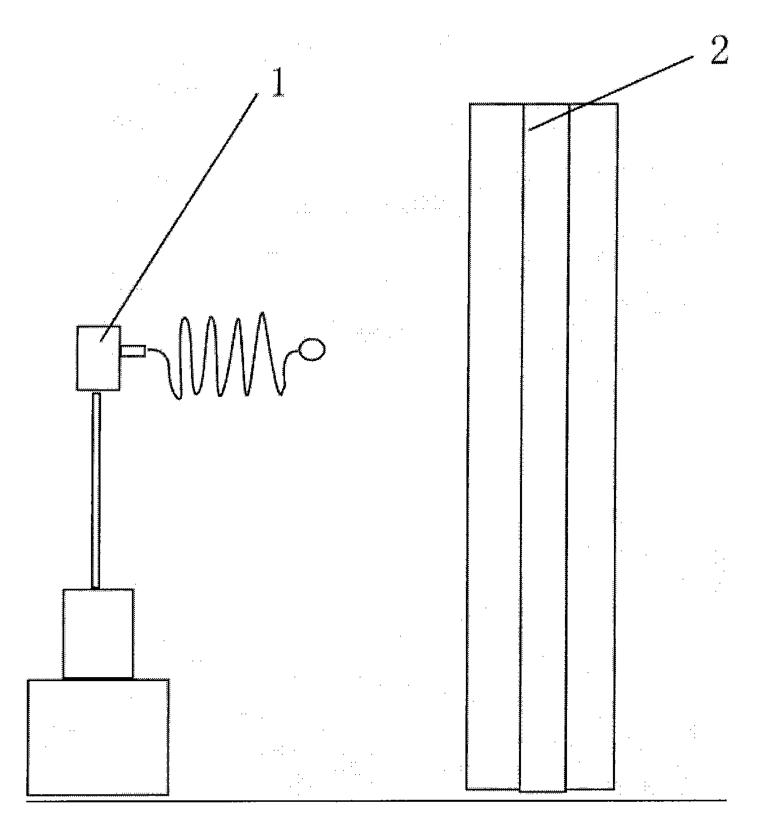 Method for killing parasitic insects in interlayer of building wall with post and panel structure