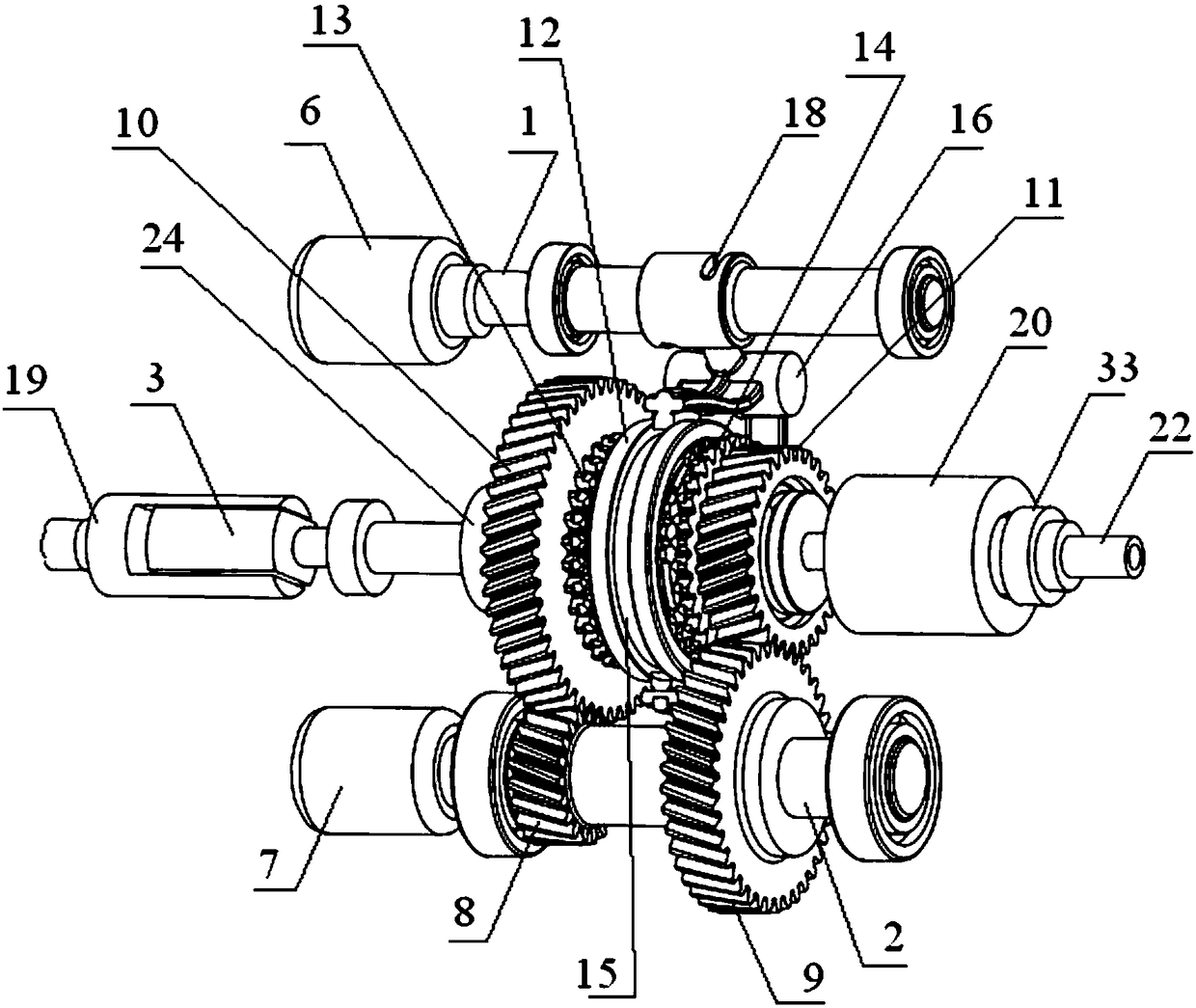 An electric power-assisted braking system with adjustable transmission ratio