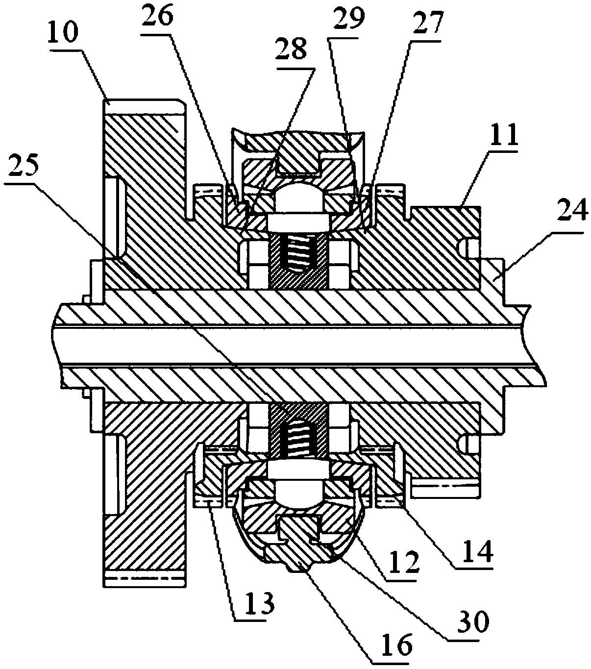 An electric power-assisted braking system with adjustable transmission ratio