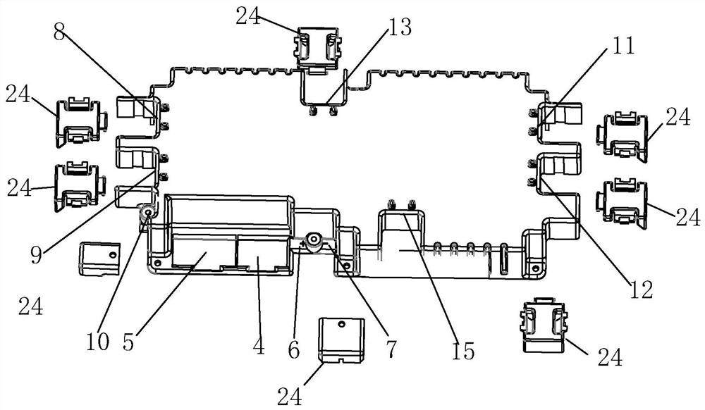 BDU for new energy automobile