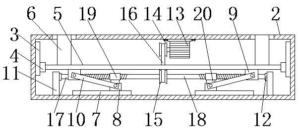 Postoperative nursing device used after ophthalmic retinal reattachment