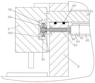 Mechanical processing device capable of reciprocating motion