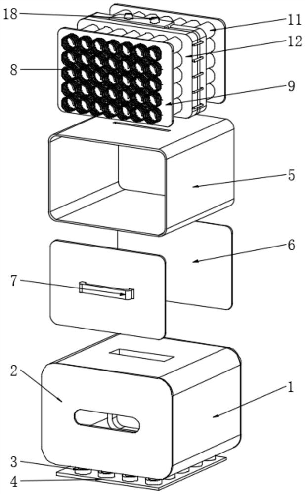 Lithium battery pack structure