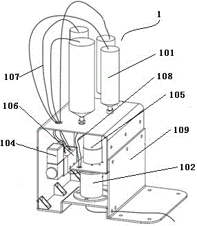 3D printing device and method for cakes