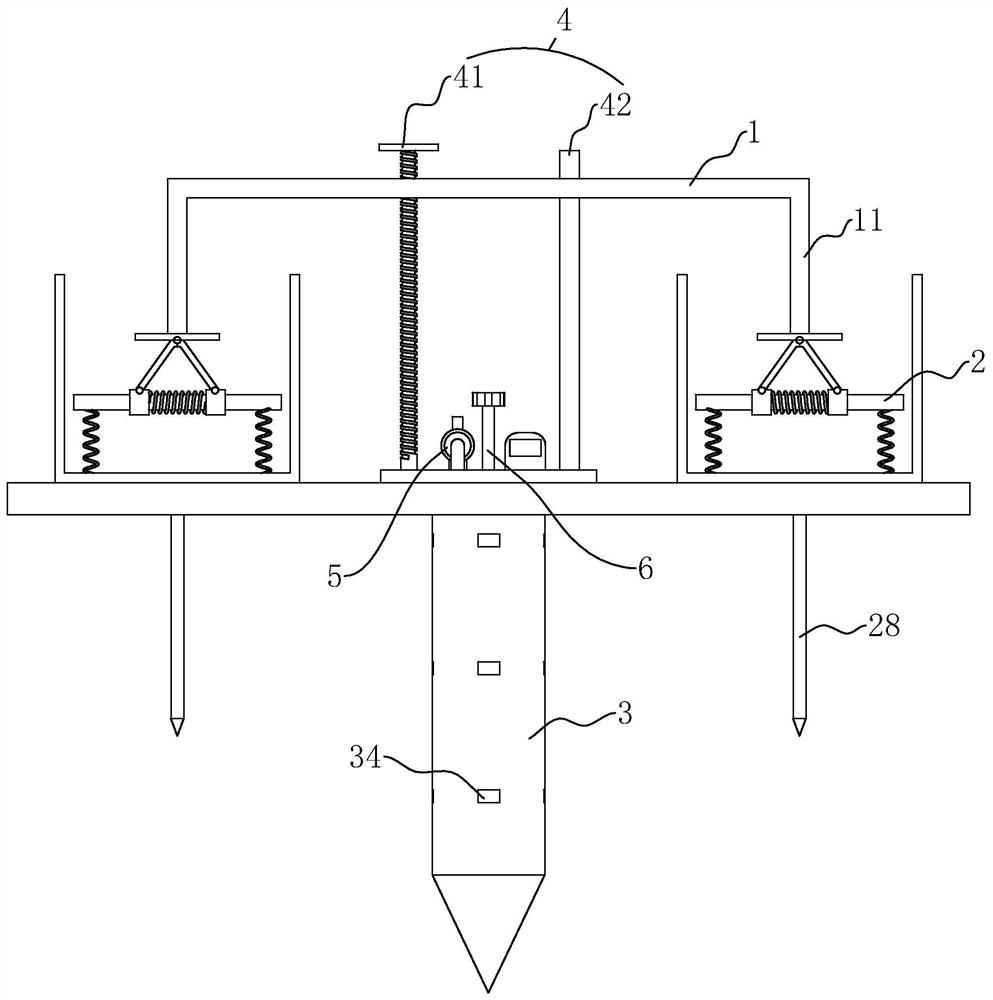 Mix-proof and vibration-isolated building foundation gas sample collector