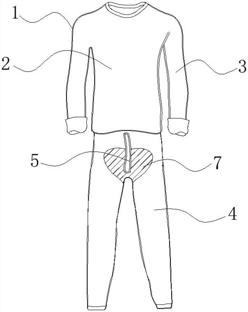 Far infrared heating thermal underwear and preparation method thereof