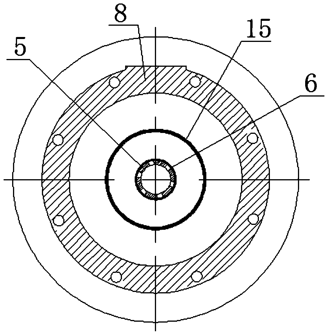 A pressure-adaptive broadband capsule hydraulic muffler device and method