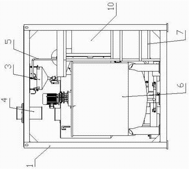 Bentonite slurrying device and slurrying method thereof