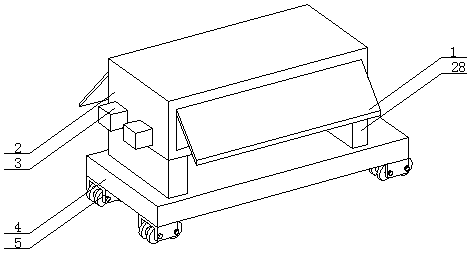 Medical equipment placement device for obstetrics and gynecology