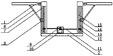 Medical equipment placement device for obstetrics and gynecology