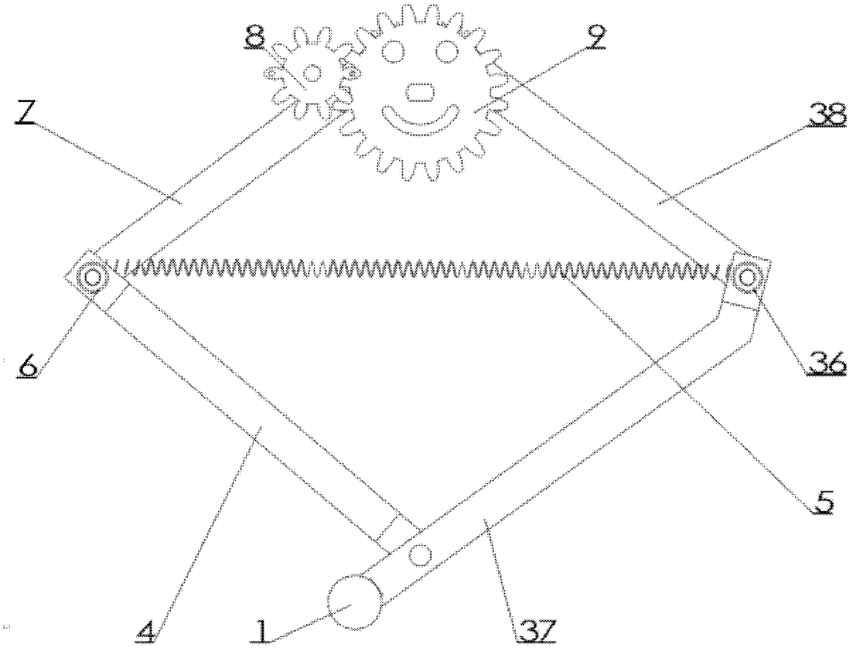 Wheel-legged detector for planet surface detection