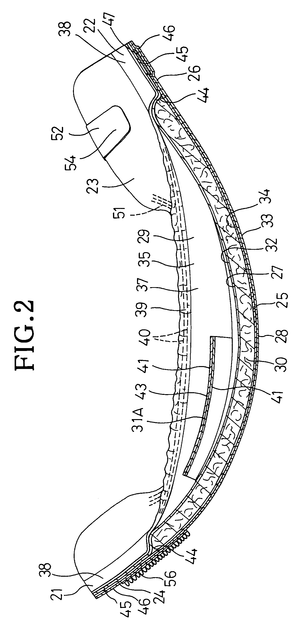 Disposable wearing article having a transverse partition
