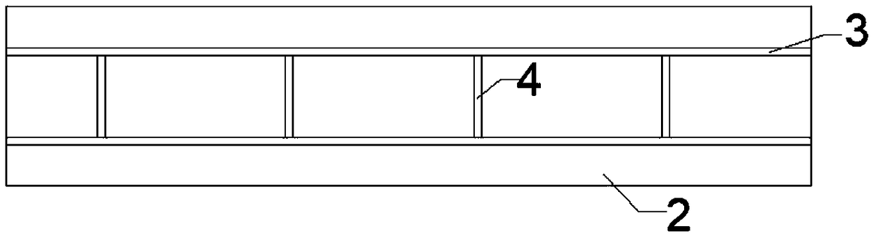 Method for shearing defect steel bridge strengthening by employing GFRP