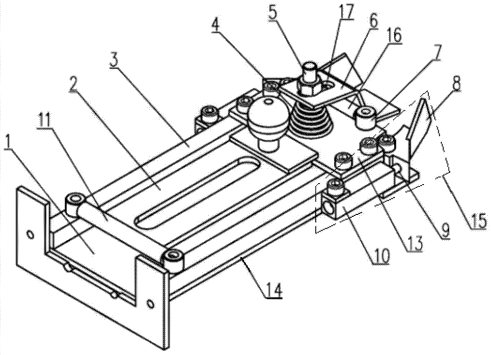Automatic cover pressing device