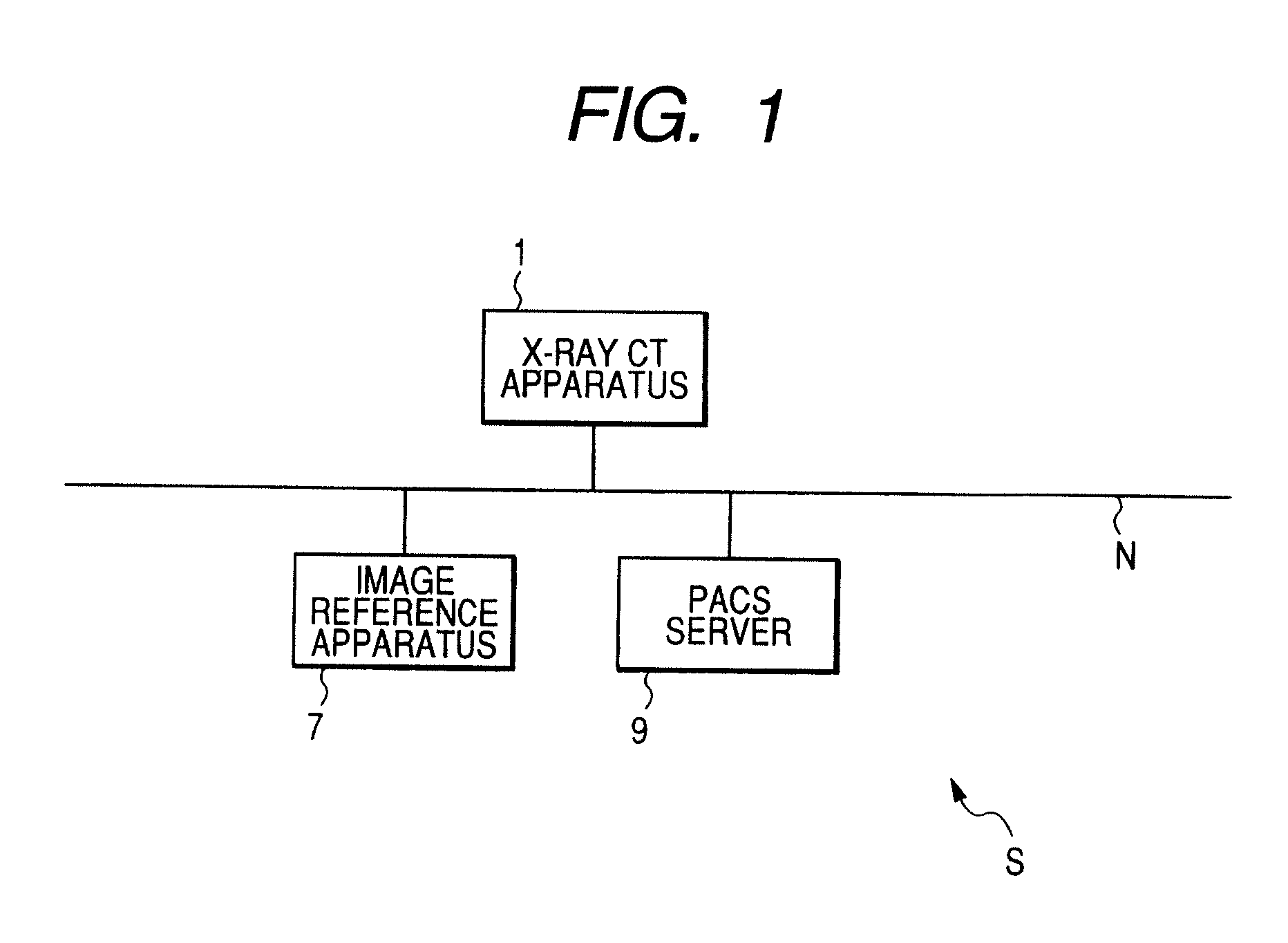 Medical image diagnostic apparatus, picture archiving communication system server, image reference apparatus, and medical image diagnostic system