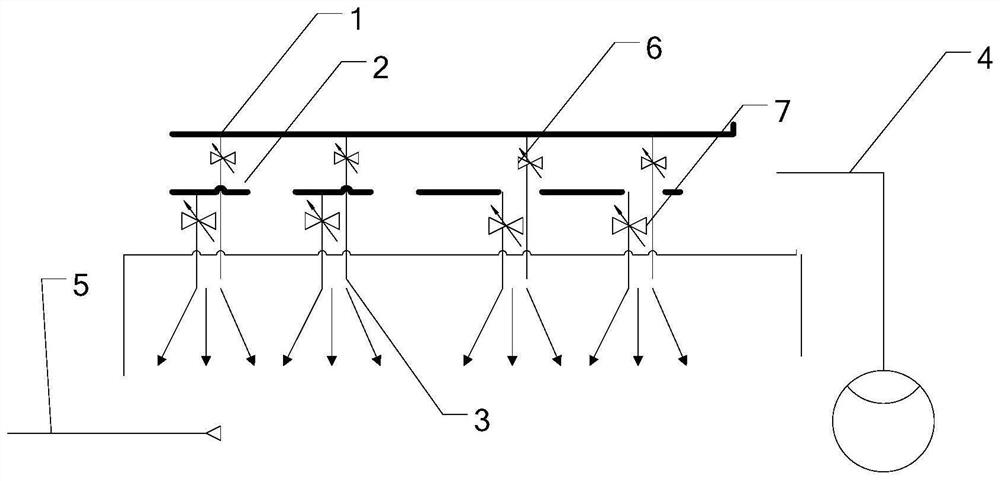 Sintering method for reducing content of NOx in sintering flue gas in ignition stage