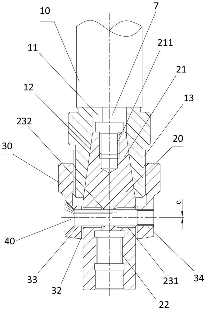 Cutter holder structure