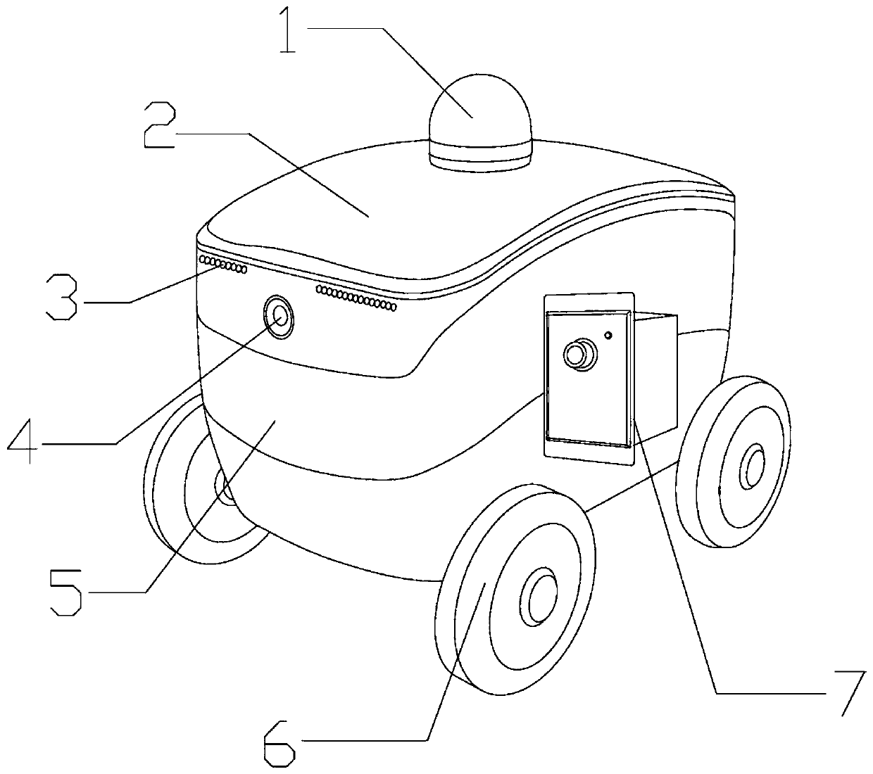 An intelligent robot for industrial transportation