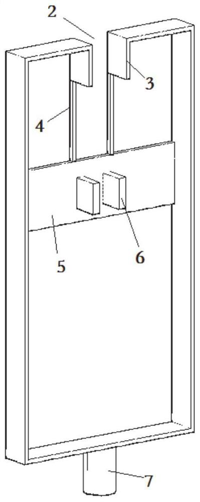 Clamp for mounting wire warning lamp and wire warning lamp mounting method